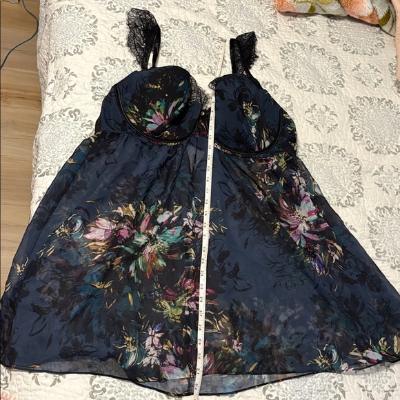 Cacique Womens Nightie Lingerie
Negligee Size 44DDD Floral Sheer
Padded. - Picture 15 of 16